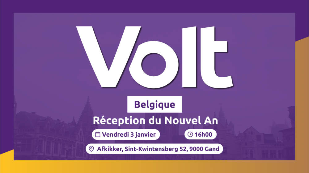 Ré du Nouvel An, Vendredi 3 janvier, 16h, Gand