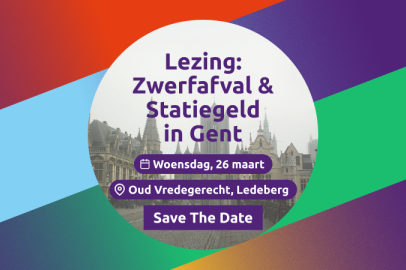 Lezing: Zwerfafval & statiegeld in Gent. Woensdag 26 maart, Oud Vredegerecht Ledeberg